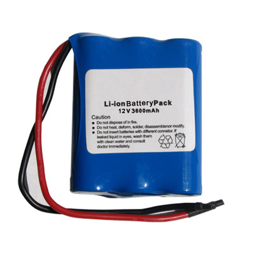 gisteren wastafel kennisgeving Li-Ion Rechargeable Battery Pack 12V / 3700 mAh