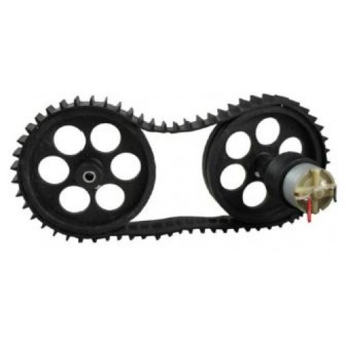 100 X 20 Mm Robot Track Wheel For 6mm Shaft