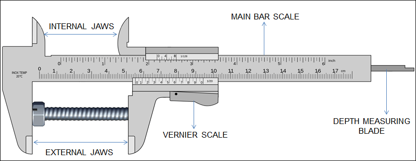 calibration of vernier caliper